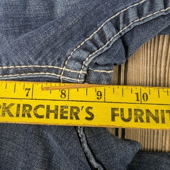 Vigoss The New York Bootcut Size 9/10 Distressed In Super Condition - Picture 13 of 14